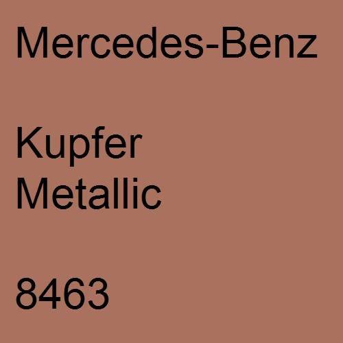 Mercedes-Benz, Kupfer Metallic, 8463.